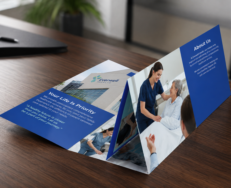 Roll Fold Brochure
