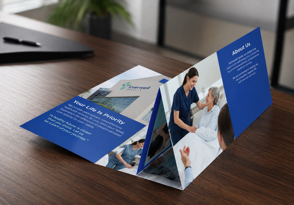 Roll Fold Brochure